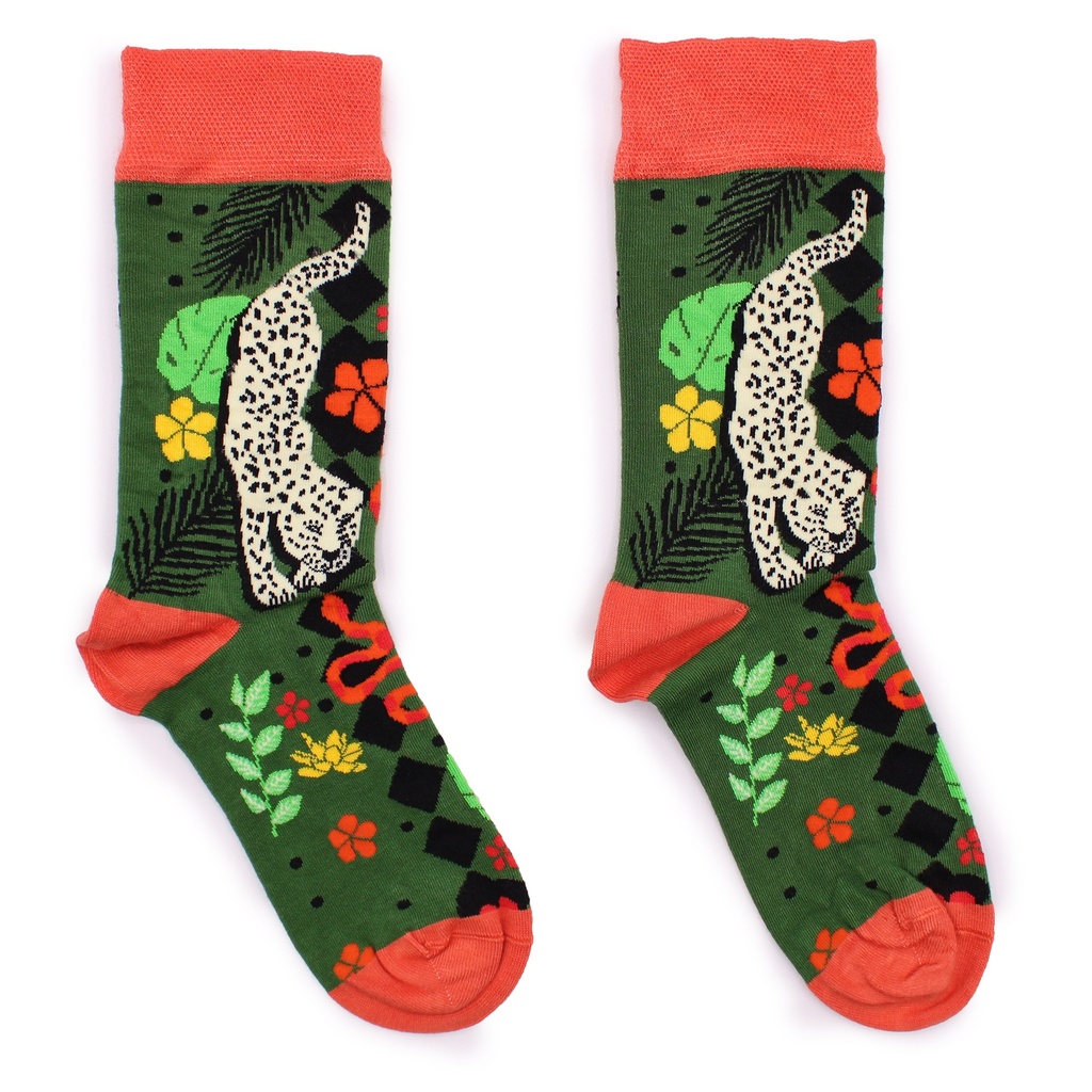 [BamS-24F] Calcetines Hop Hare Bamboo (S/M) - Jungla de bali