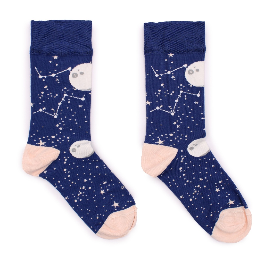 [BamS-06M] Calcetines Hop Hare (41-46) - Paseo por la Luna
