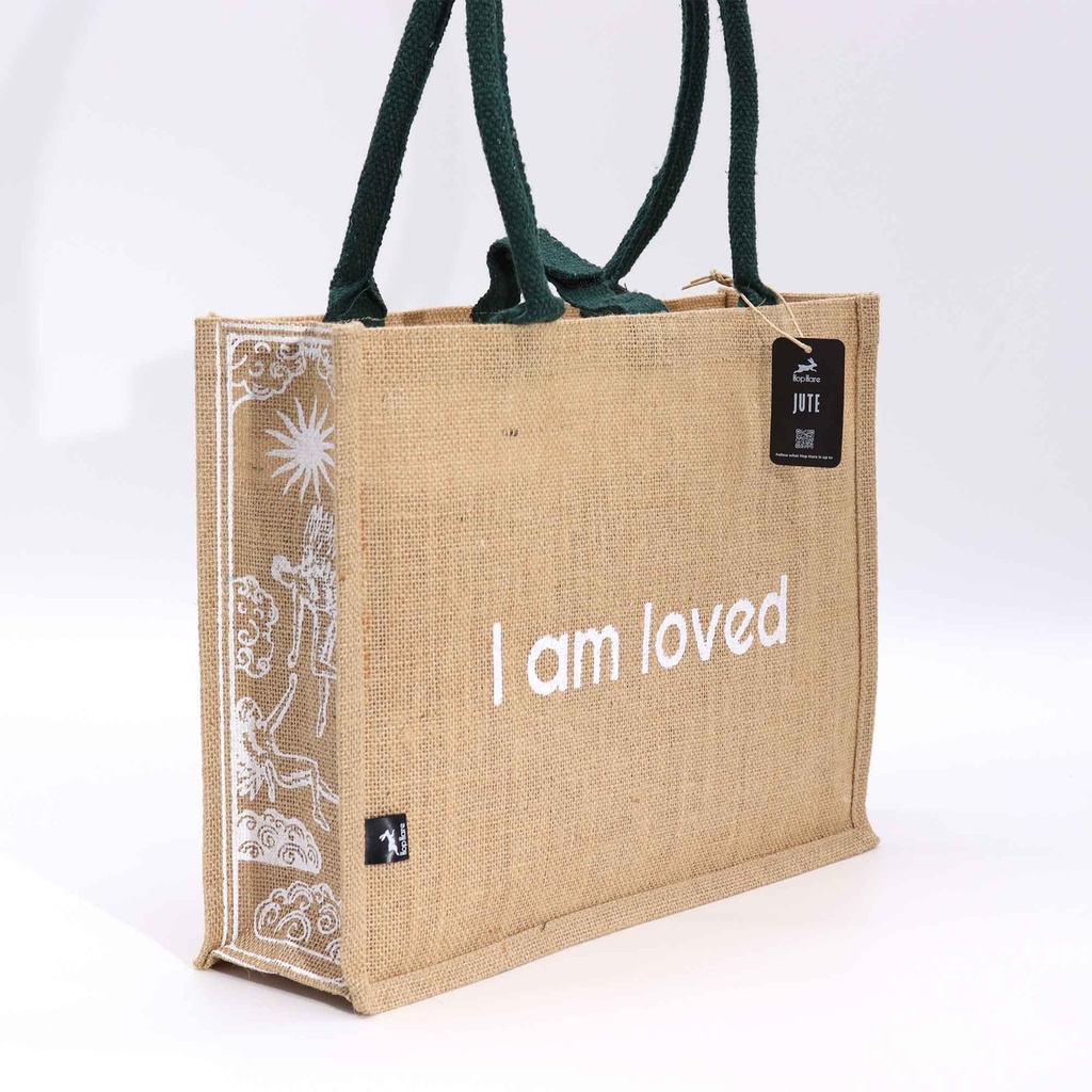 Bolsa Grande de Yute Hop Hare  - Soy Amada