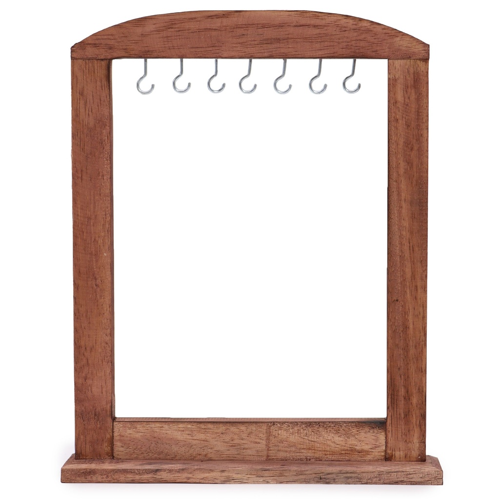 [PPSF-13] Soporte Mediano para Colgar - Madera Oscura (40x30 cm)