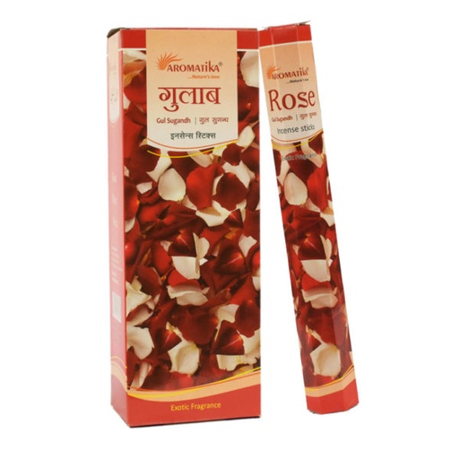 [ARomI-19] Incienso Premium Aromatika - Rosa