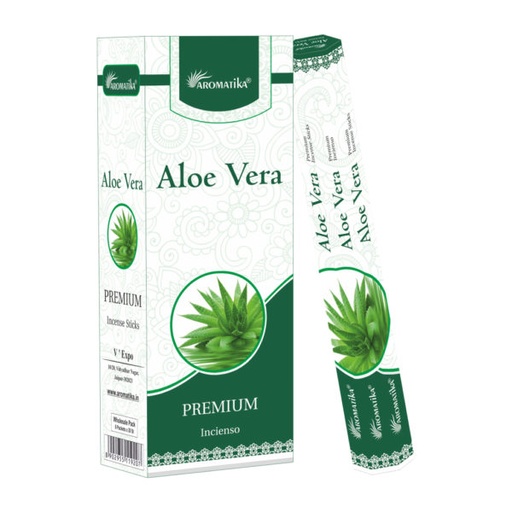 [ARomI-20] Incienso Premium Aromatika - Aloe Vera
