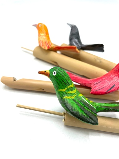 [Bwis-02] Silbato para pájaros - 4 surtidos