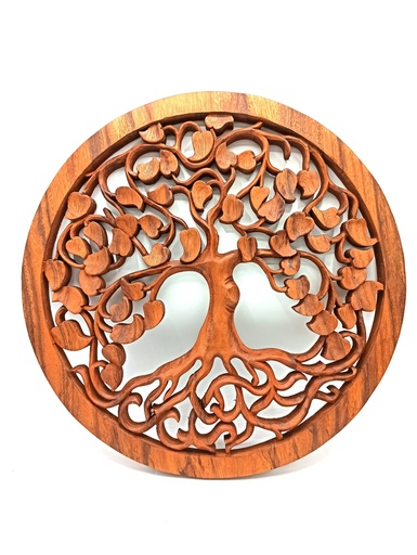 [WDW-05] Panel de madera - Árbol de la vida Amor - 40cm