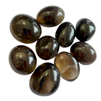 [TBm-25] L Tumble Stones - Smoky Quartz