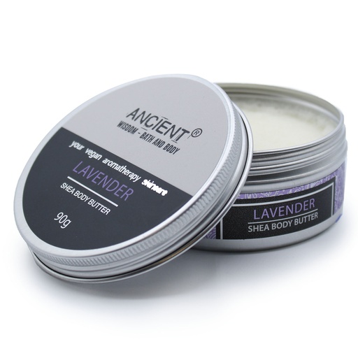 [BBEO-01] Manteca Corporal de Karité Aromaterapia 90g - Lavanda