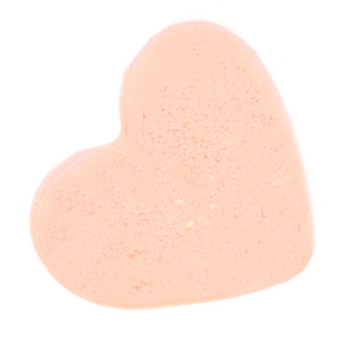[HeartB-05a] Bombas de Baño Corazón 70g - Passion Fruit