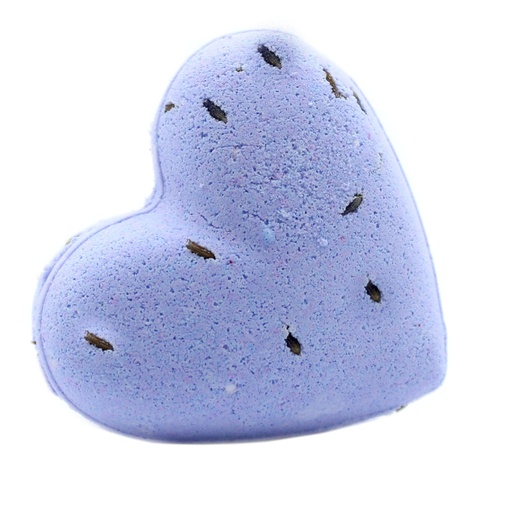 [HeartB-04a] Bombas de Baño Corazón 70g - French Lavender