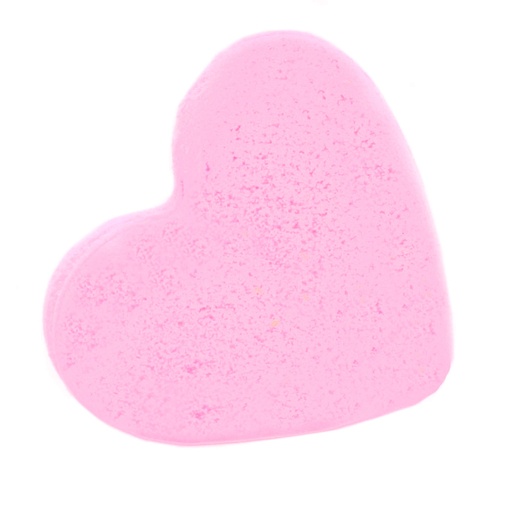[HeartB-02a] Bombas de Baño Corazón 70g - Bubblegum
