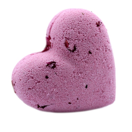 [HeartB-01a] Bombas de Baño Corazón 70g - Ylang & Rose