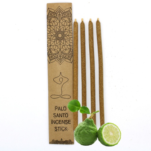 [Msanto-20] Palo Santo Varitas de Incienso Grandes - Bergamota