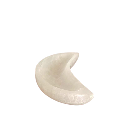 [SelB-06] Cuenco de luna selenita - 15cm