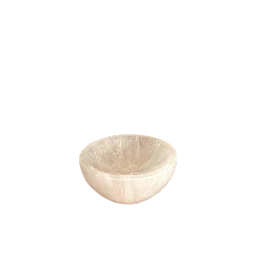 [SelB-07] Cuenco redondo de selenita - 8cm