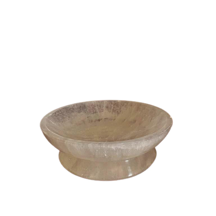 [SelB-14] Cuenco ritual de selenita  - 15cm