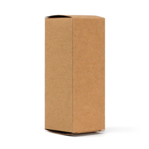 [APBox-07] Caja para Botella Ámbar 50ml - Marrón