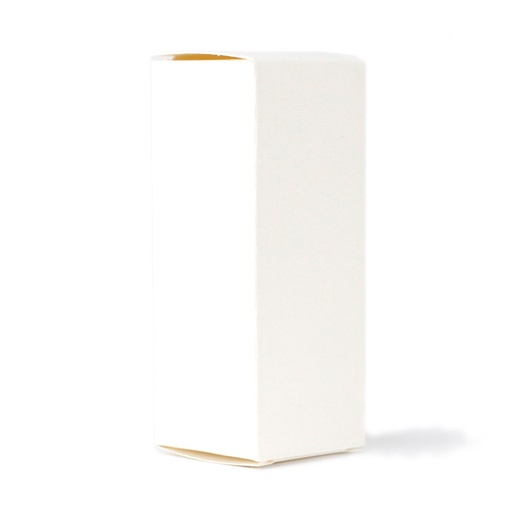 [APBox-08] Caja para Botella Ámbar 50ml - Blanco