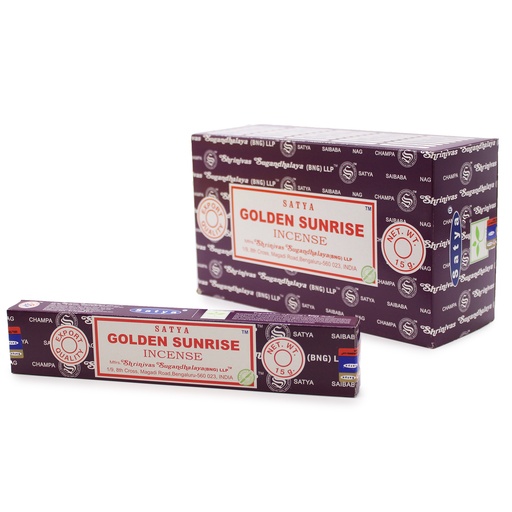 [iSatya-41] Varillas de Incienso Satya 15g - Golden Sunrise