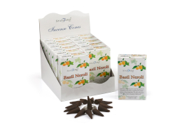 [StamC-19] Conos De Incienso De Albahaca Y Neroli