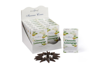 [StamC-20] Conos de incienso de citronela y limoncillo