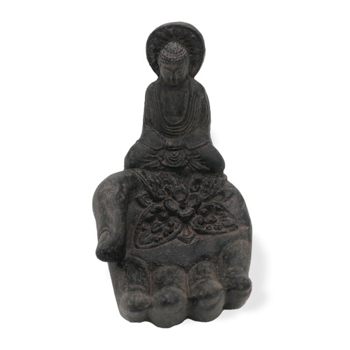 [SCV-05] Quemador de incienso Buddah & Hand (negro)