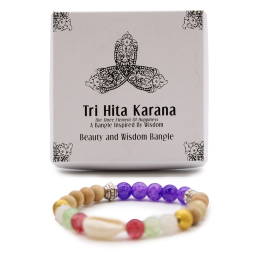 [BBA-04] Tri Hita Karana Bangle - Belleza y Sabiduria