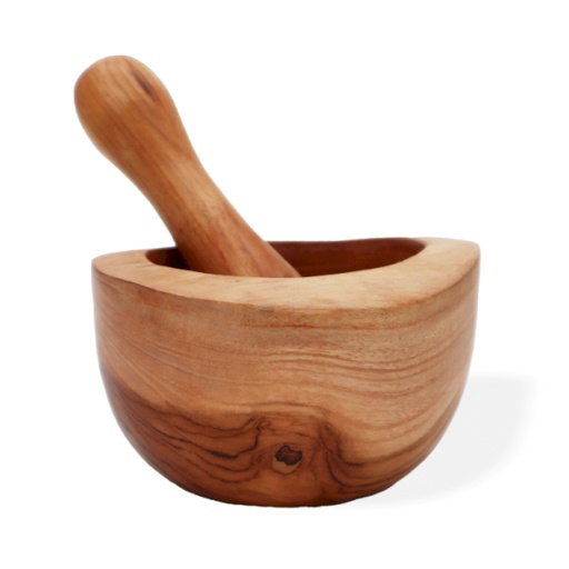 [TPM-01] Mortero Ergo Teak Lrg