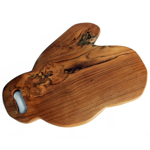 [TeakCB-02] Tabla de cortar de teca - 40 cm