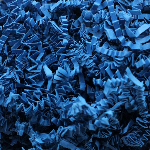 [ShredsKG-10] Frissure de Papier ZigZag DeLux - Bleu (1KG)