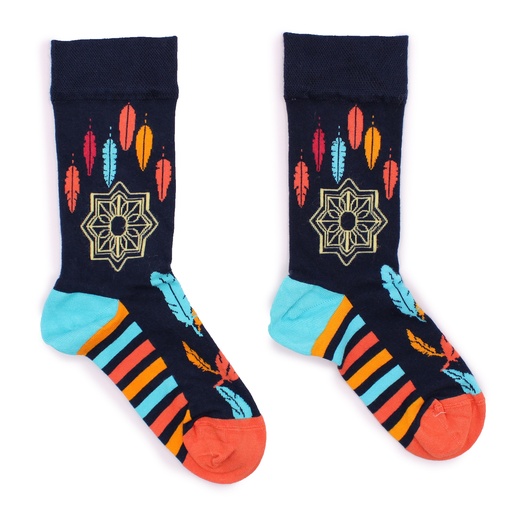 [BamS-15F] Calcetines de bambú Hop Hare (S/M) - Atrapasueños
