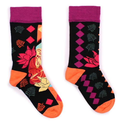 [BamS-22M] Calcetines Hop Hare (41-46) - Buda Rosa y Loto