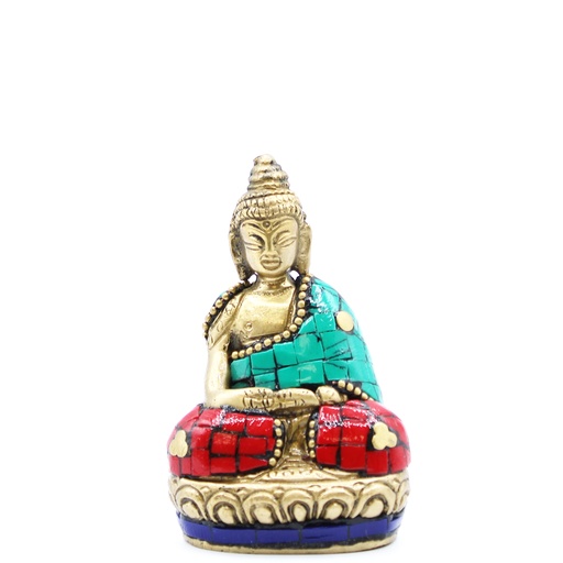 [BBFG-05] Figura de Buda de Latón - Manos Arriba - 7.5 cm