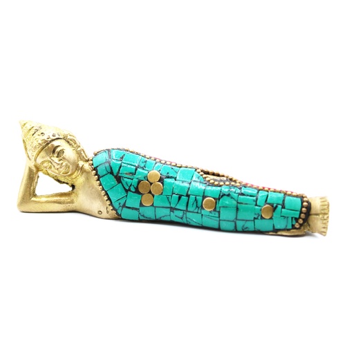 [BBFG-06] Figura de Buda de Latón - Acostado - 10cm