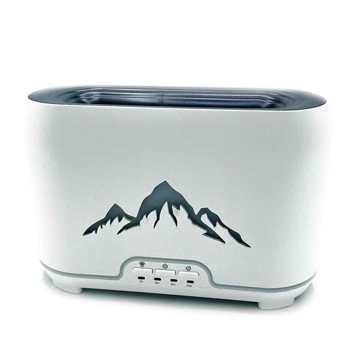 [AATOM-24] Difusor de aroma Himalayas - USB-C - Mando a distancia - Efecto llama
