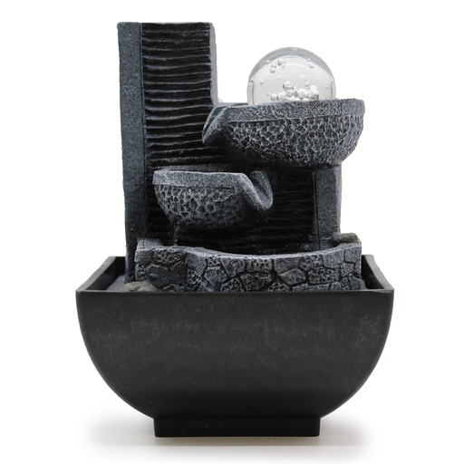 [WaterF-06] Fuente de agua de sobremesa - 18 cm - Jarrones relajantes