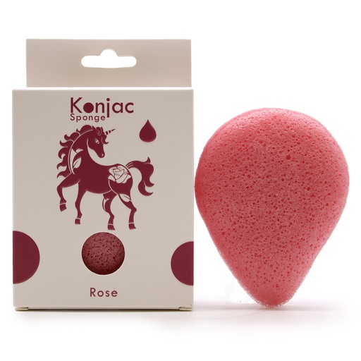 [TKong-03] Esponja Facial Konjac - Rosa - Antienvejecimiento