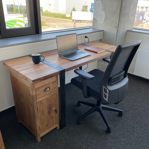 [RWOF-03] Mesa de Escritorio 160x60x75cm (Cajonera no incluida)