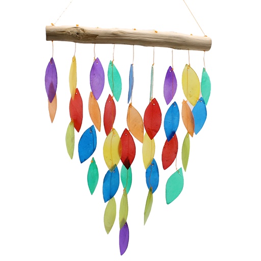 [Copi-07] Carrillón de Madera - Hojas Arco Iris