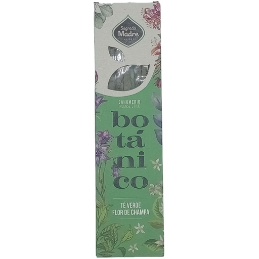 [SMBi-04] Incienso (Sahumerio) Botánico Te Verde - Champa