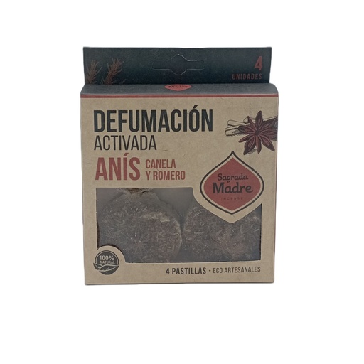 [SMPi-03] Pastillas de Incienso en Resina X 4 Anis, Canela Y Romero
