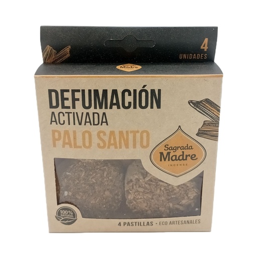 [SMPi-04] Pastillas de Incienso en Resina X 4 Palo Santo