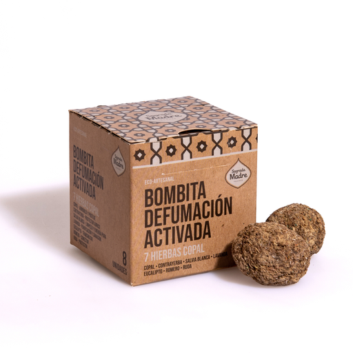 [SMPBi-12] Caja de 8 Bombitas de Incienso 7 Hierbas + Copal