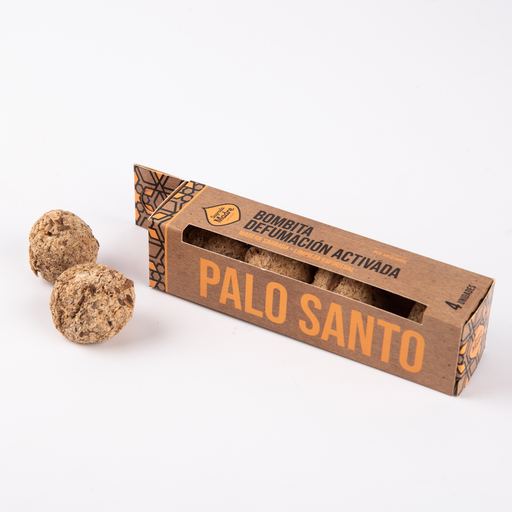 [SMPBi-04] Caja de 4 Bombitas de Incienso Palo Santo