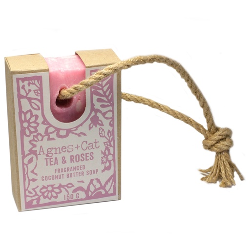 [ACSR-08] Jabón con Cordón - Té y Rosas