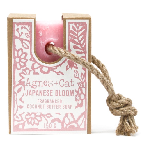 [ACSR-10] Jabón con Cordón - Flor de Japón