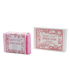 [ACHS-05] Jabón Artesanal de 140 g - Flor Japonesa