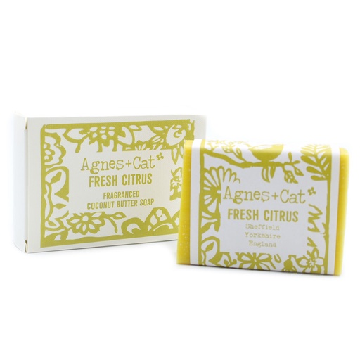 [ACHS-12] Jabón Artesanal de 140g - Cítricos Frescos