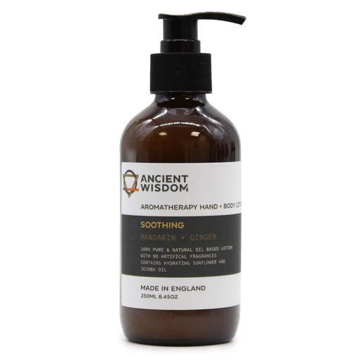 [AHBL-04] Loción para manos y cuerpo de mandarina y jengibre 250 ml