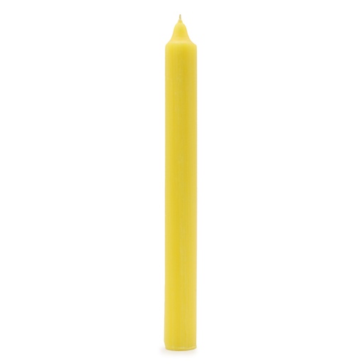 [SCDC-03] Velas a Granel de Color Sólido - Limón Rústico - Paquete de 10