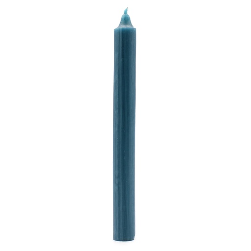 [SCDC-06] Velas a granel de color sólido - verde azulado rústico - Paquete de 10