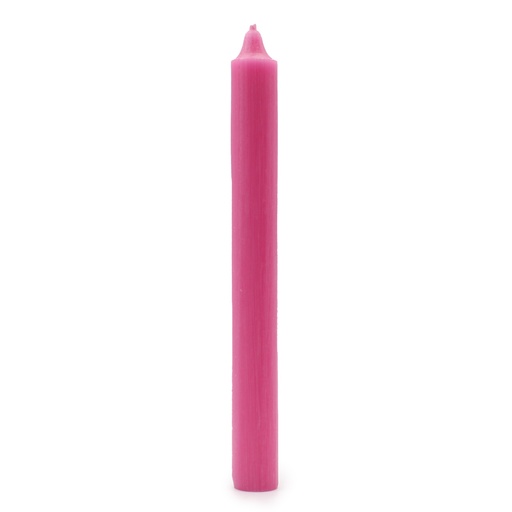 [SCDC-07] Velas a Granel de Color Sólido - Rosa Profundo Rústico - Paquete de 10